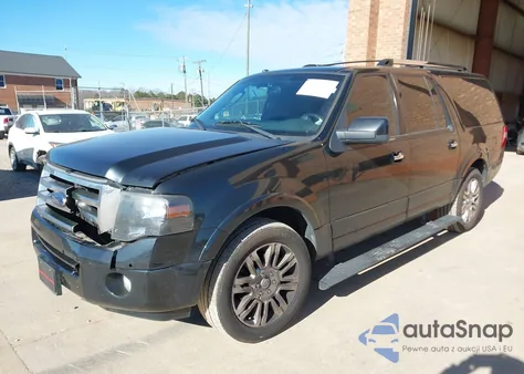 2012 Ford Expedition El Limited z USA, uszkodzony, nr VIN 1FMJK1K54CEF46588